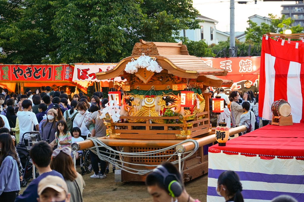 春祭りの様子